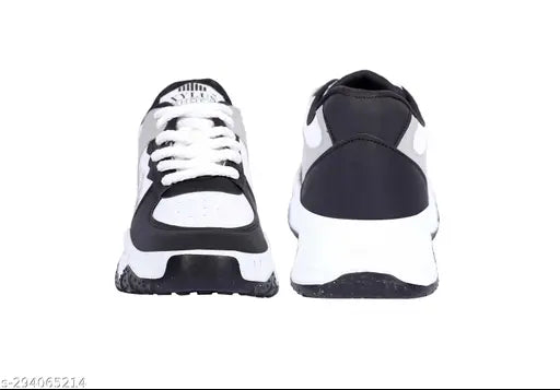 Snicks White Sports Shoes for Men